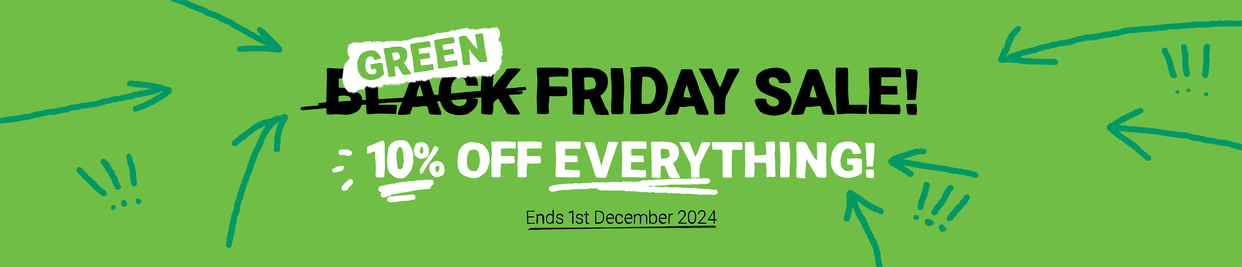 10% off Everything Black Friday Sale